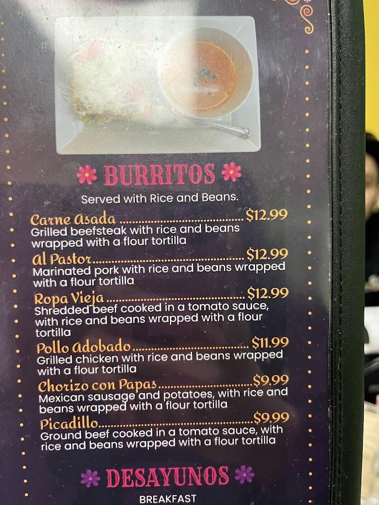 Guisados Home Style Mexican Cooking Menu image 1