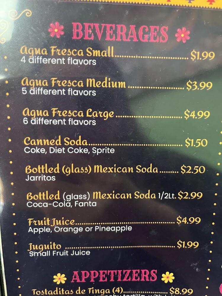 Guisados Home Style Mexican Cooking Menu image 4